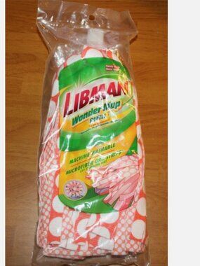 Libman Wonder Mop Refill Microfiber Gripstrips Machine Washable